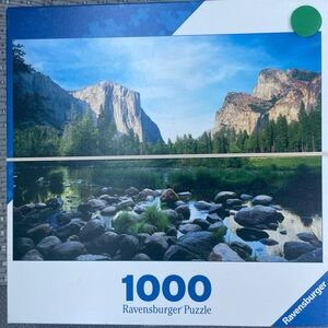 Ravensburger 1000 Piece “Yosemite Valley” Puzzle 🧩
